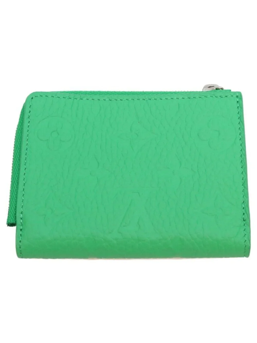 Louis Vuitton Monogram Taurillon Bamboo Green Portefeuille Pilot Trifold Wallet